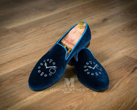Limited edition slippers made for Mondani by Mount Street